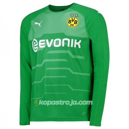 Billiga Fotbollströjor Borussia Dortmund Målvakt Borta tröja 2018/19 Långärmad